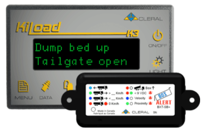 Cleral Dispositif de sécurité de bennes basculantes